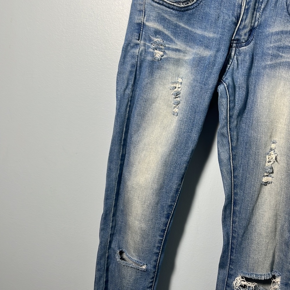 • Machine Pour Neuf Mode Blue Skinny Jeans - Picture 6 of 16